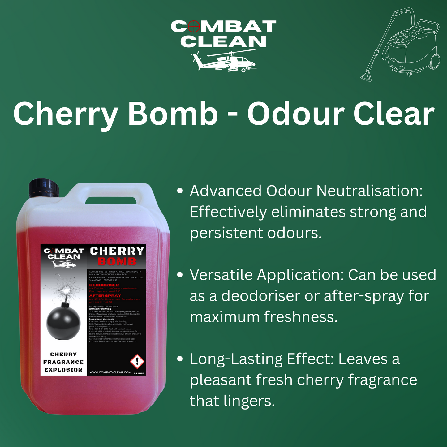 Cherry Bomb - Odour Clear