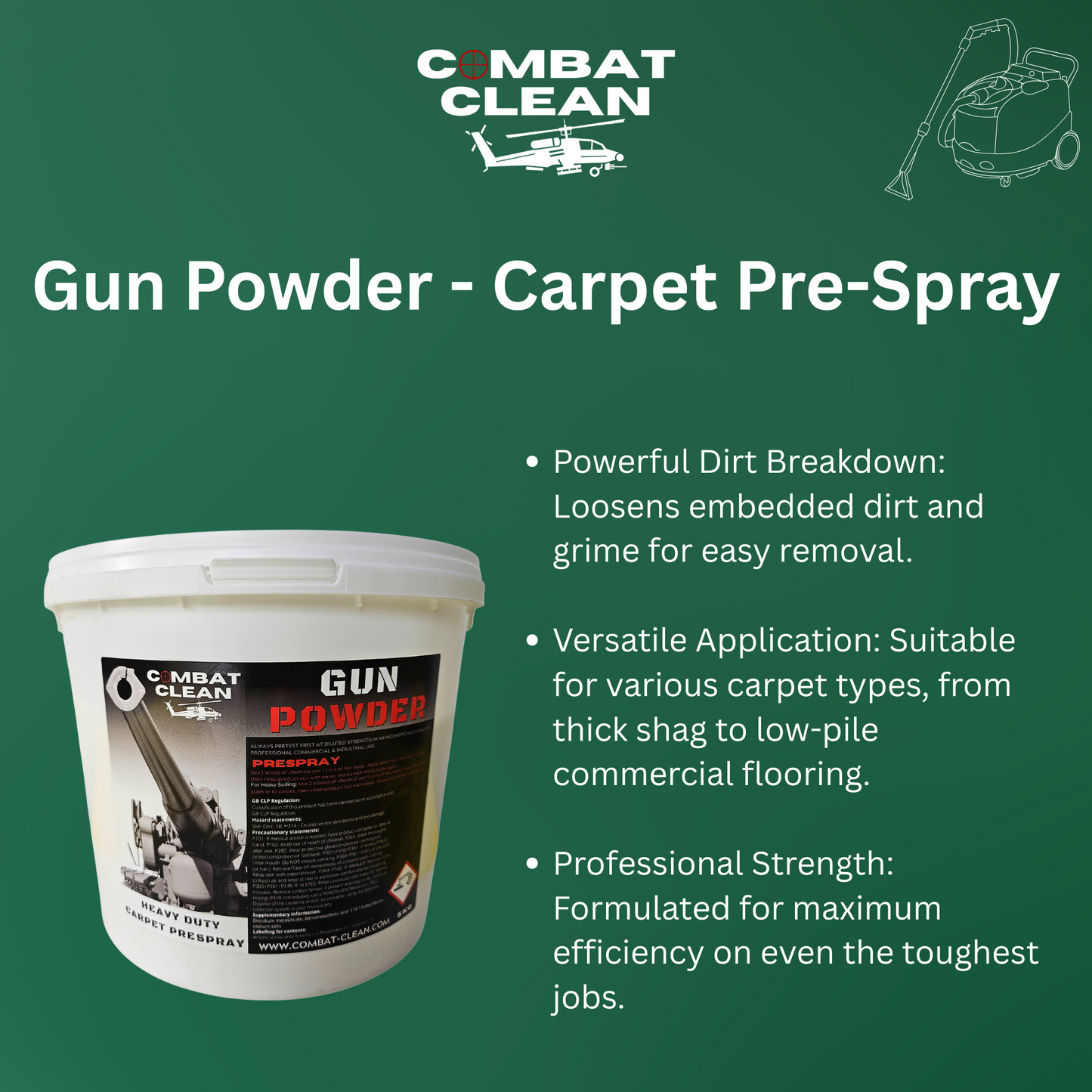 Gun Powder Heavy Duty Pre Spray
