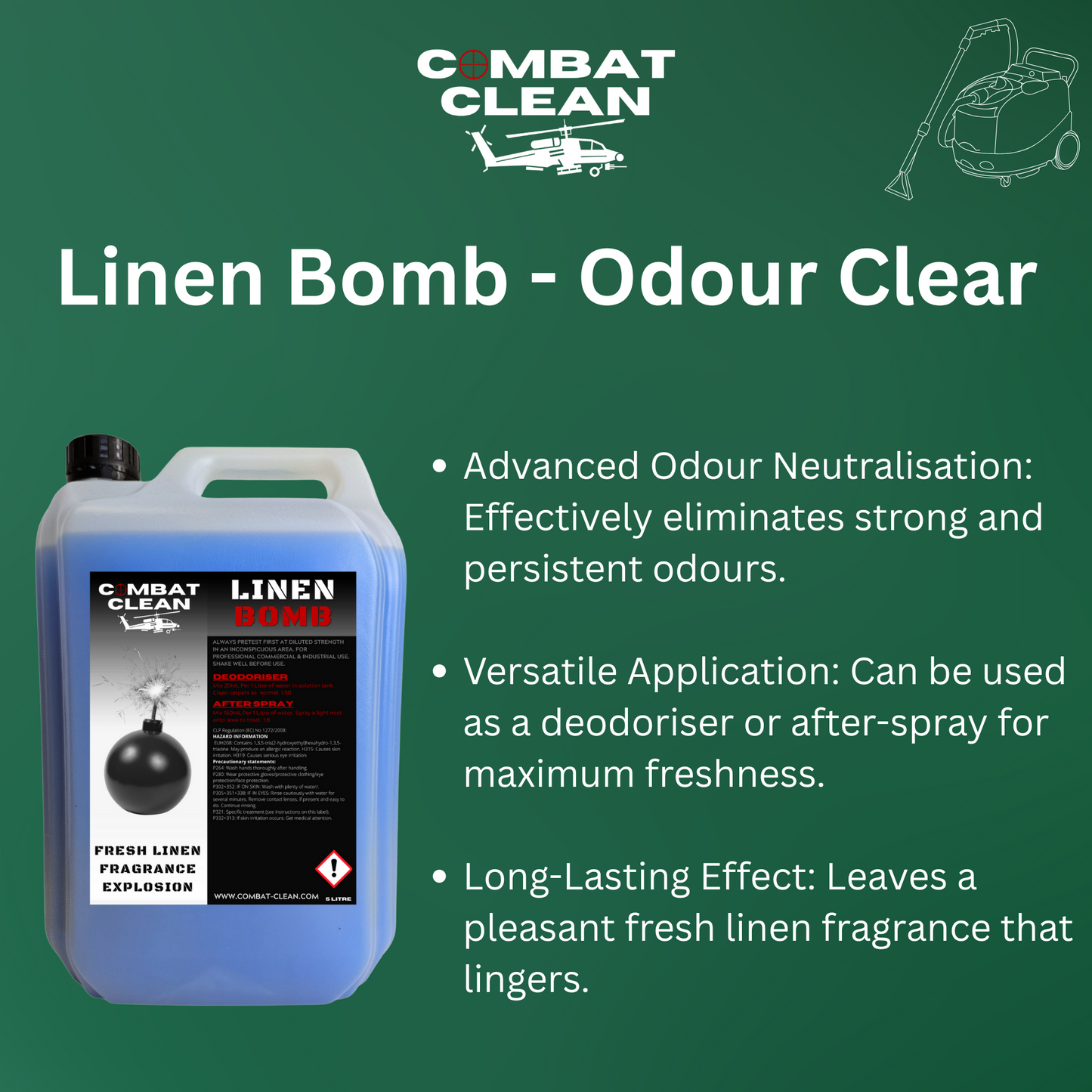 Linen Bomb - Odour Clear